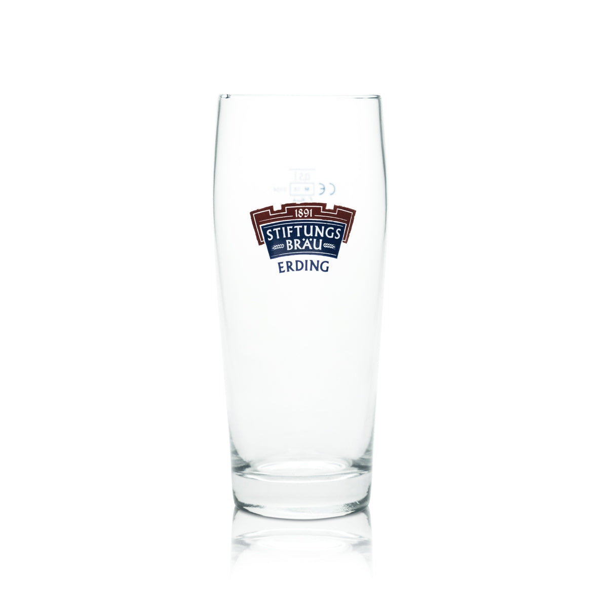6x Erdinger Weissbräu Glas 0,5l Stiftungsbräu Bier Becher Gläser Brauerei Bayern – Ansicht 2