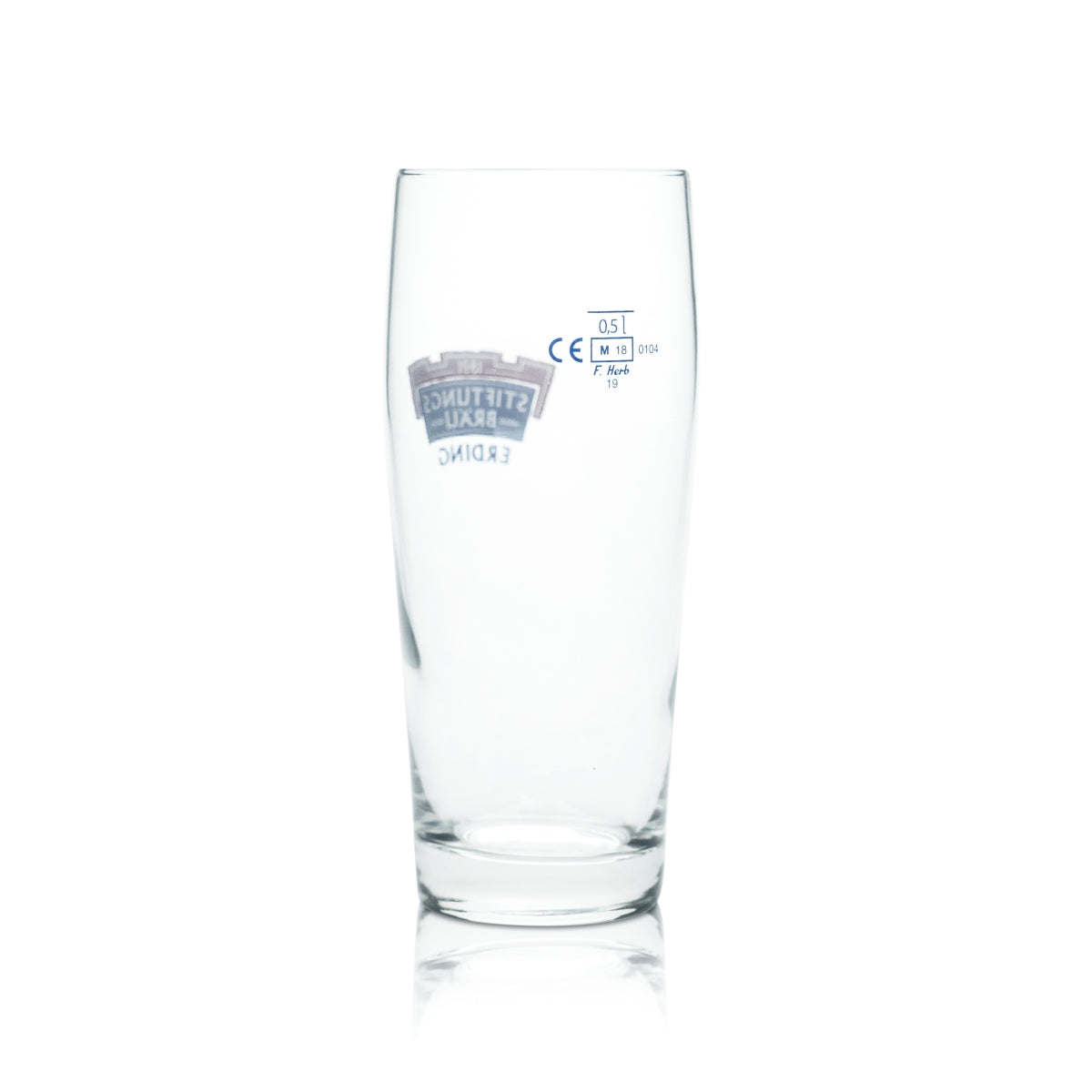 6x Erdinger Weissbräu Glas 0,5l Stiftungsbräu Bier Becher Gläser Brauerei Bayern – Ansicht 3