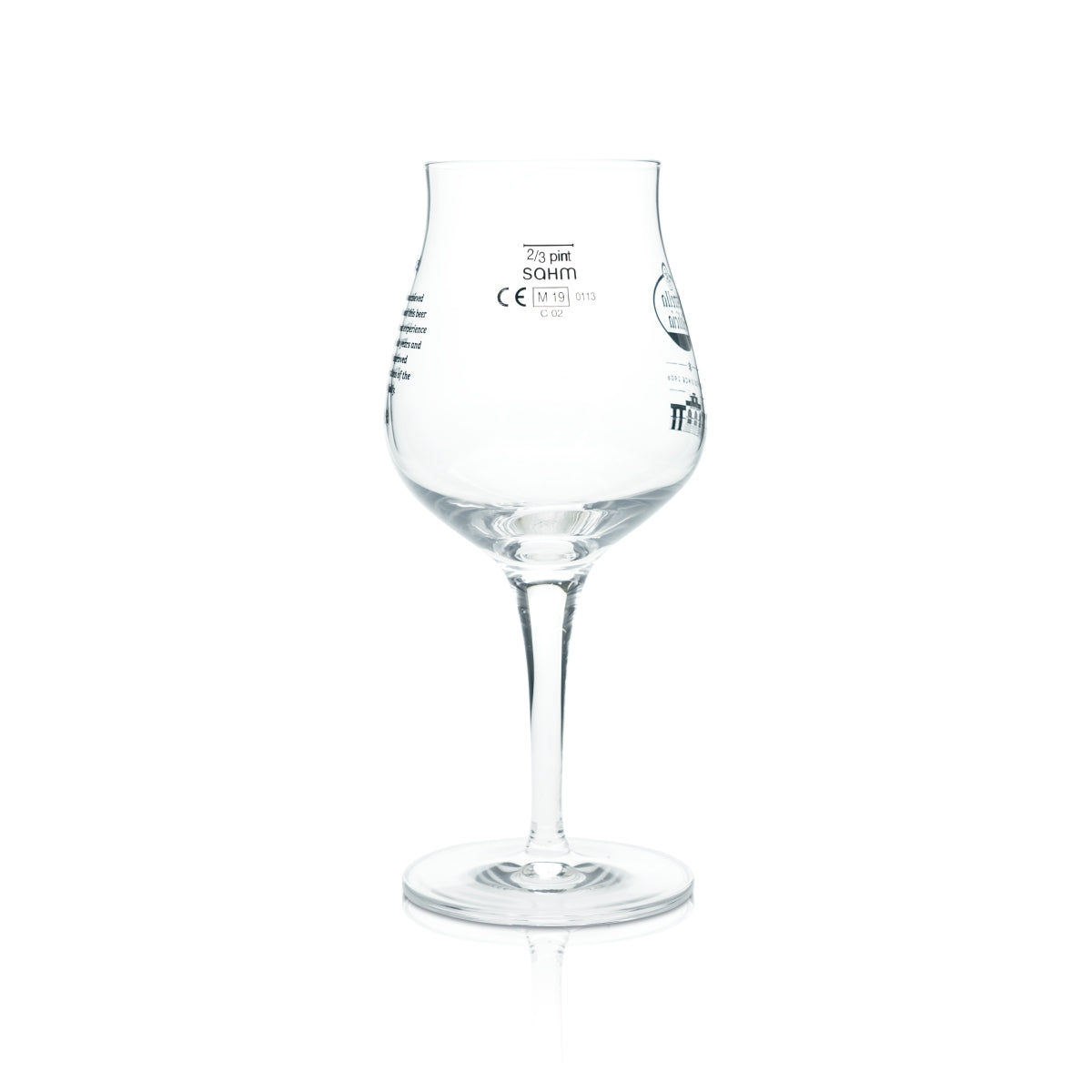 6x Estrella Galicia Bier Glas 2/3 Pint Sensorik Pokal Tulpe Gläser Lager Spanien Bar – Ansicht 3