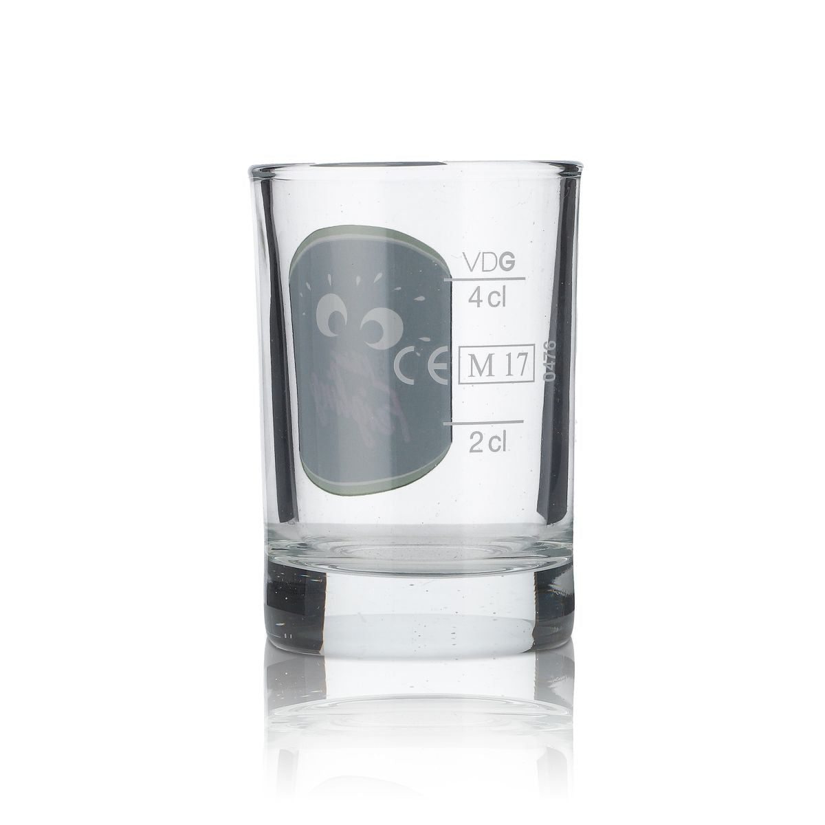 6x Feigling Likör Glas Shotglas Stamper Gläser Sonderedition "Grün" – Ansicht 3