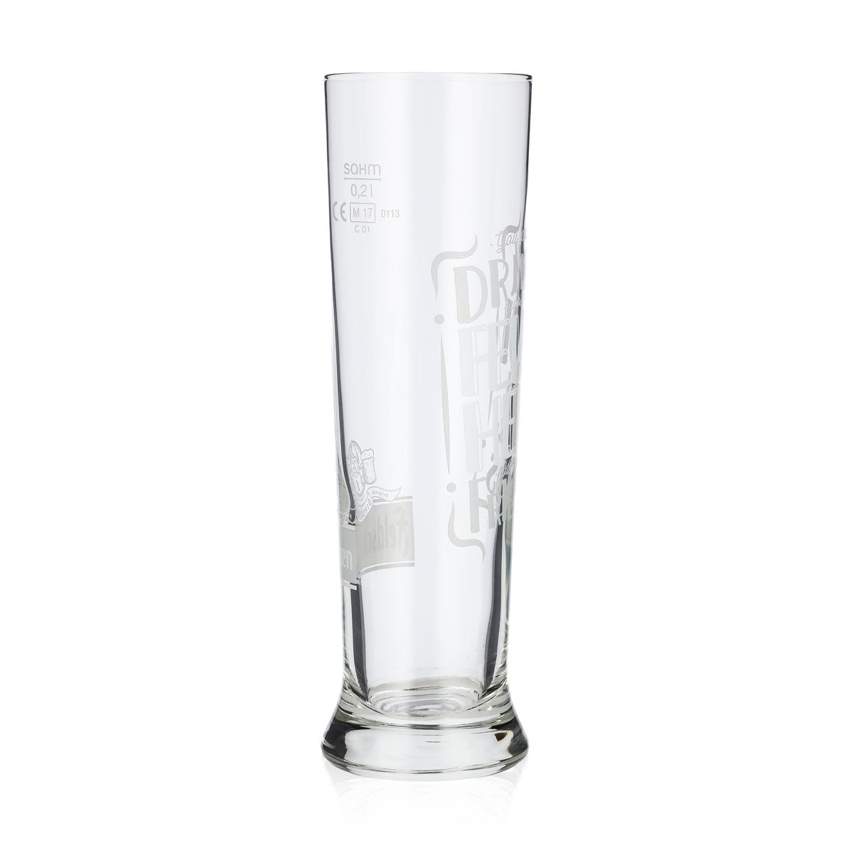 6x Feldschlößchen Bier Glas Biergläser 0,2l Pokal Tulpe Becher Friends Sahm – Ansicht 3