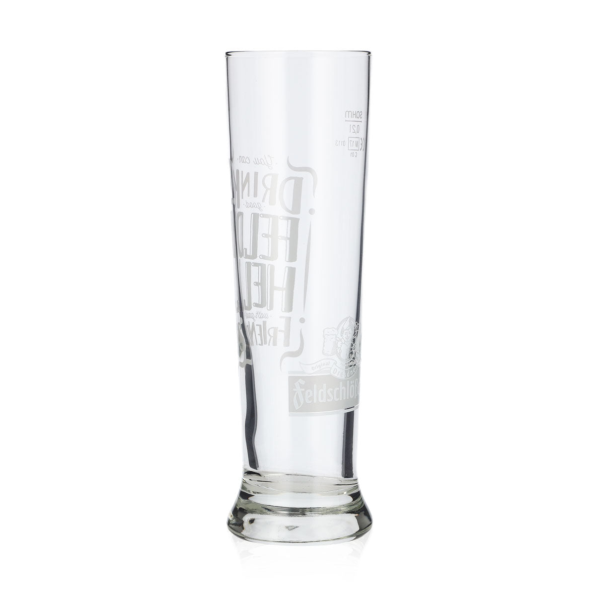 6x Feldschlößchen Bier Glas Biergläser 0,2l Pokal Tulpe Becher Friends Sahm – Ansicht 5