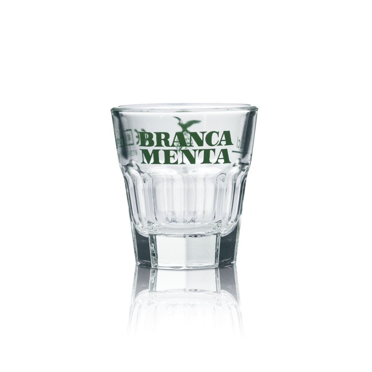 6x Fernet Branca Glas Menta 2cl Shot Gläser Schnaps Kurze Stamper Eichstrich – Ansicht 2