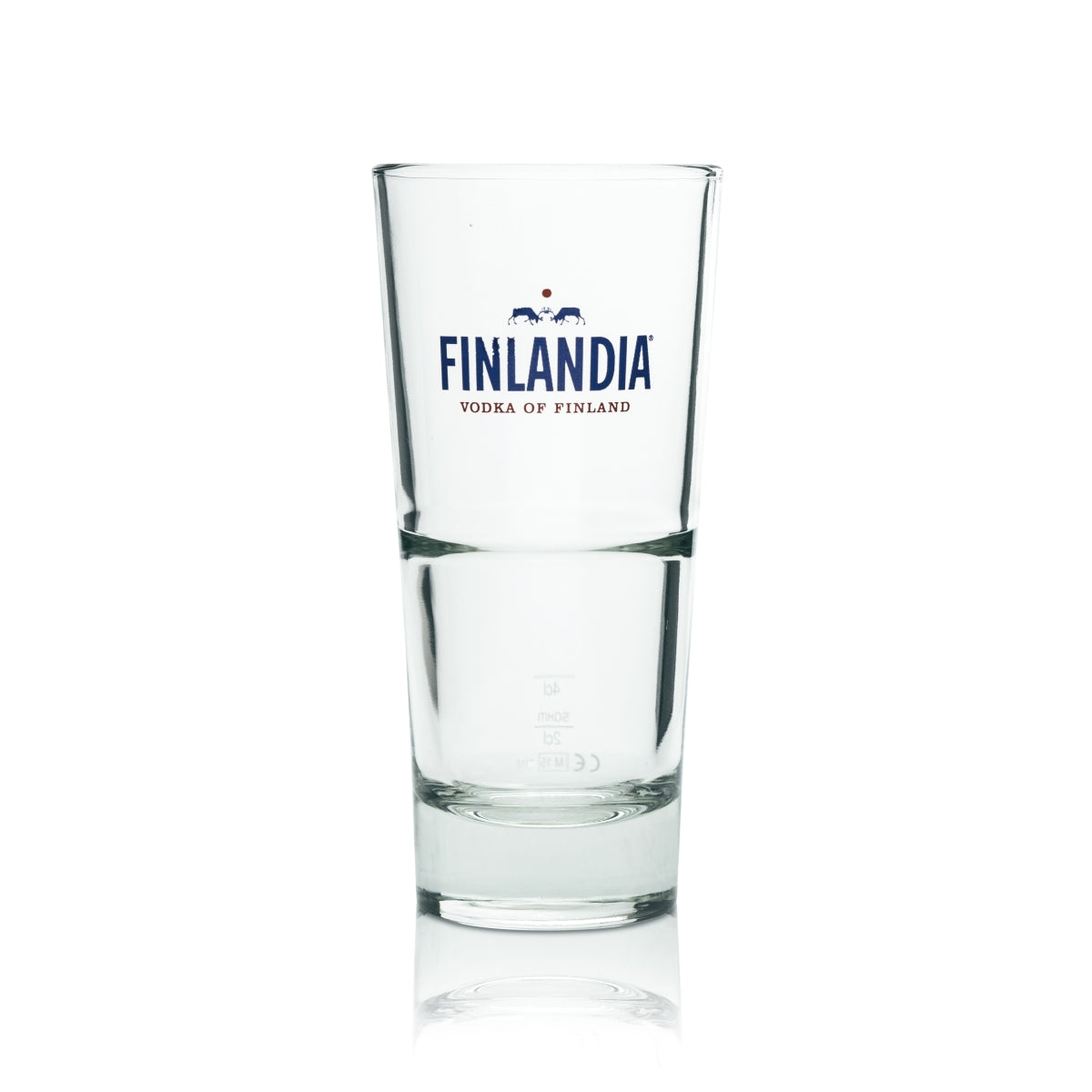 6x Finlandia Glas 0,36l Longdrink Cocktail Gläser Stapelbar Gastro Kneipe Bar – Ansicht 2