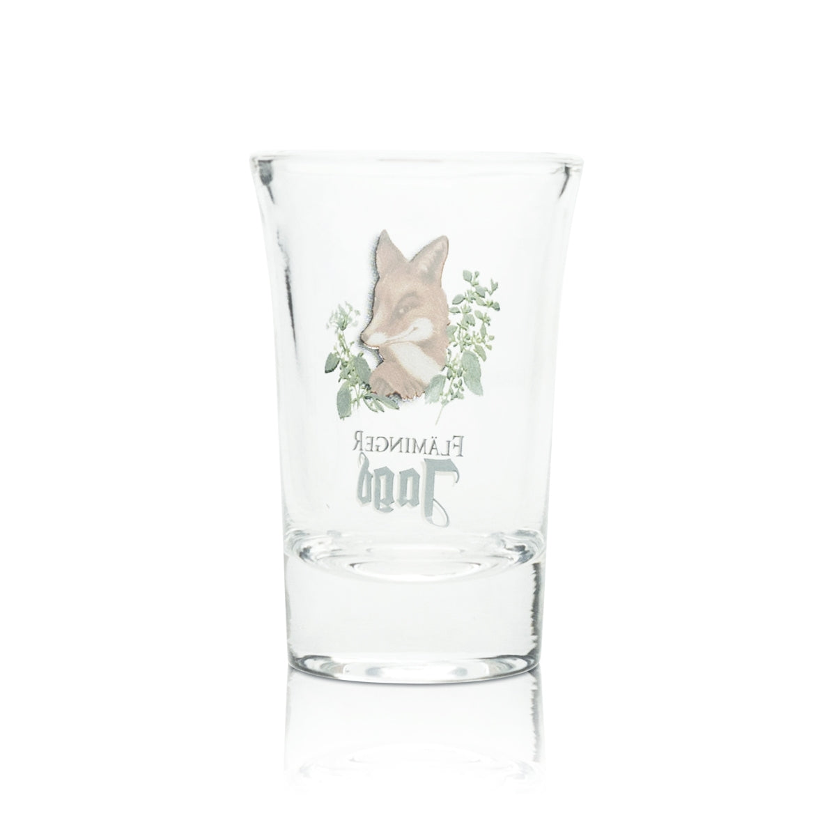 6x Fläminger Jagd Shot Glas 4cl Schnaps Gläser Kurze Stamper Likör Fuchs Gastro – Ansicht 3