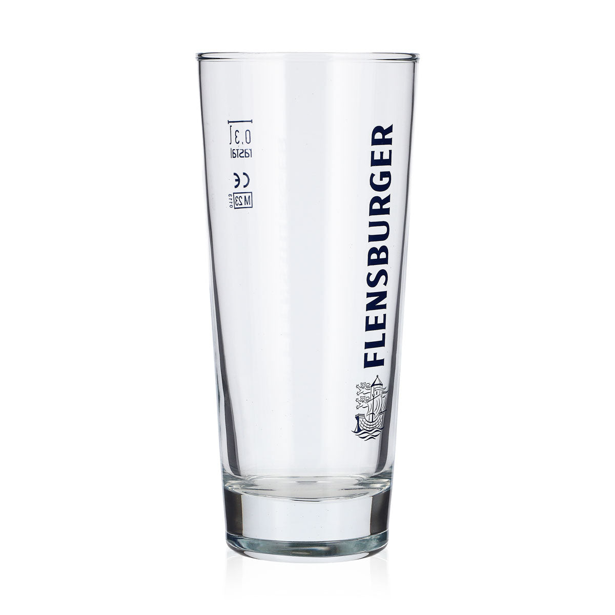 6x Flensburger Bier Glas 0,3l Becher Frankonia Rastal Bierglas Seidel (6er Set) – Ansicht 3