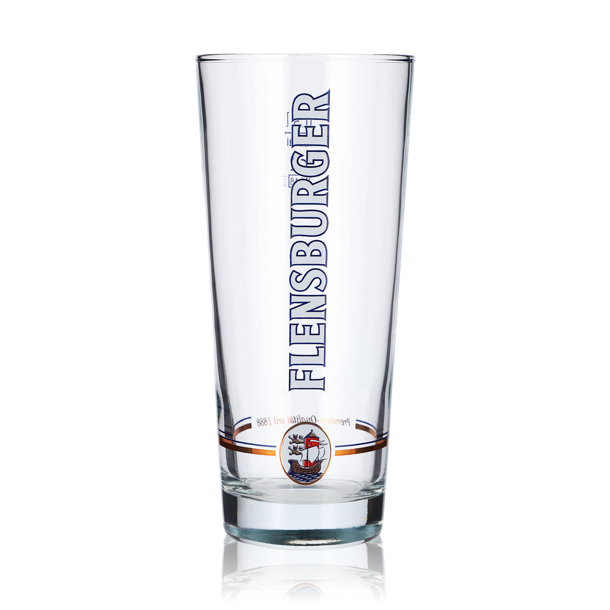 6x Flensburger Bier Glas 0,5l Becher Tumbler Frankonia Rastal Bierglas – Ansicht 2