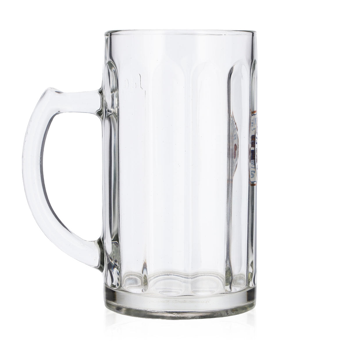 6x Flensburger Bier Glas 0,5l Krug Schiff Logo Rastal – Ansicht 4