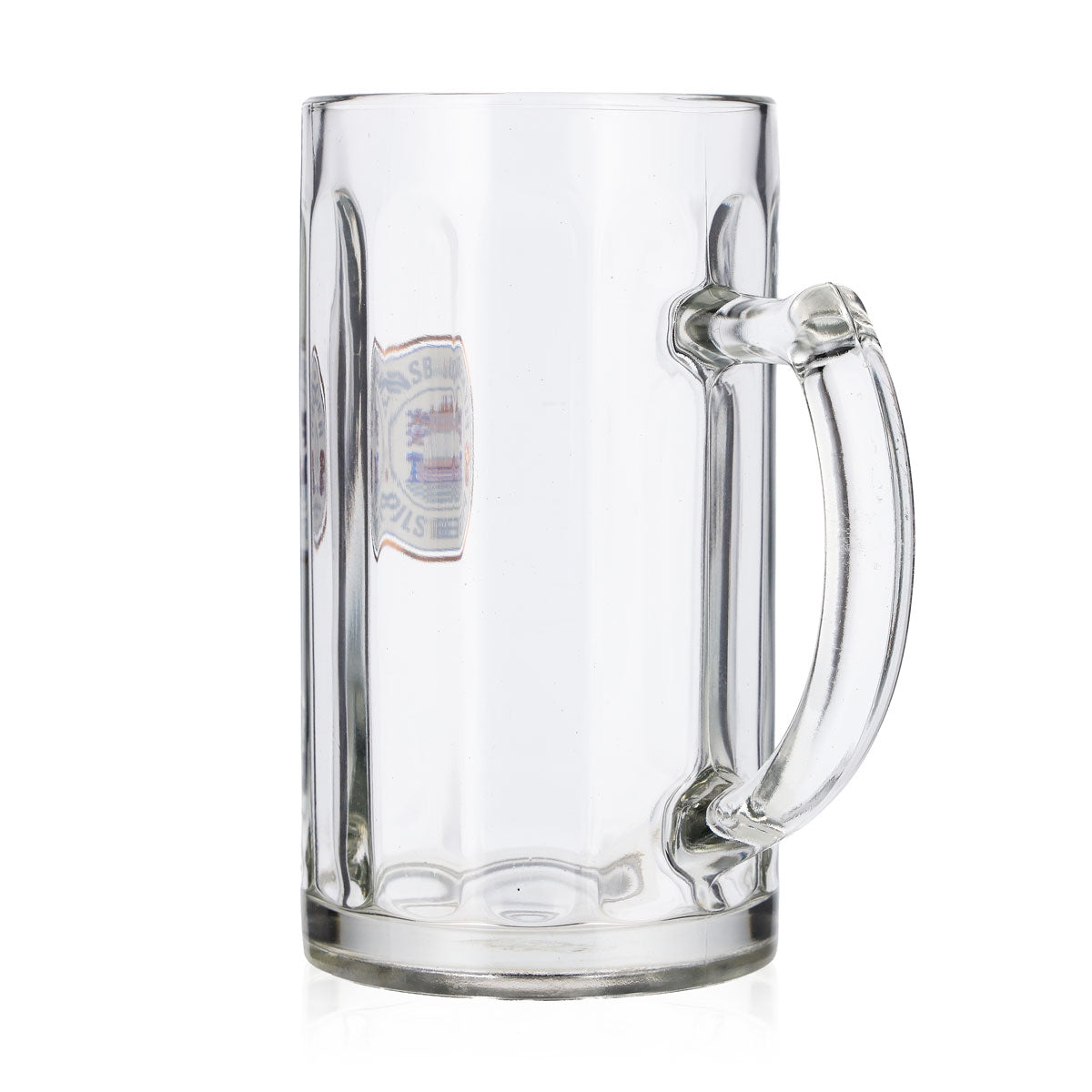 6x Flensburger Bier Glas 0,5l Krug Schiff Logo Rastal – Ansicht 5