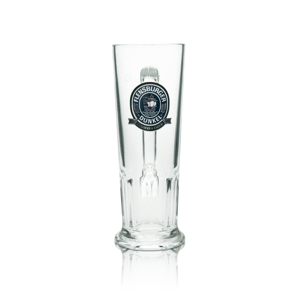 6x Flensburger Bier Glas Krug 0,3l Dunkel Feinherb & Frisch – Ansicht 2
