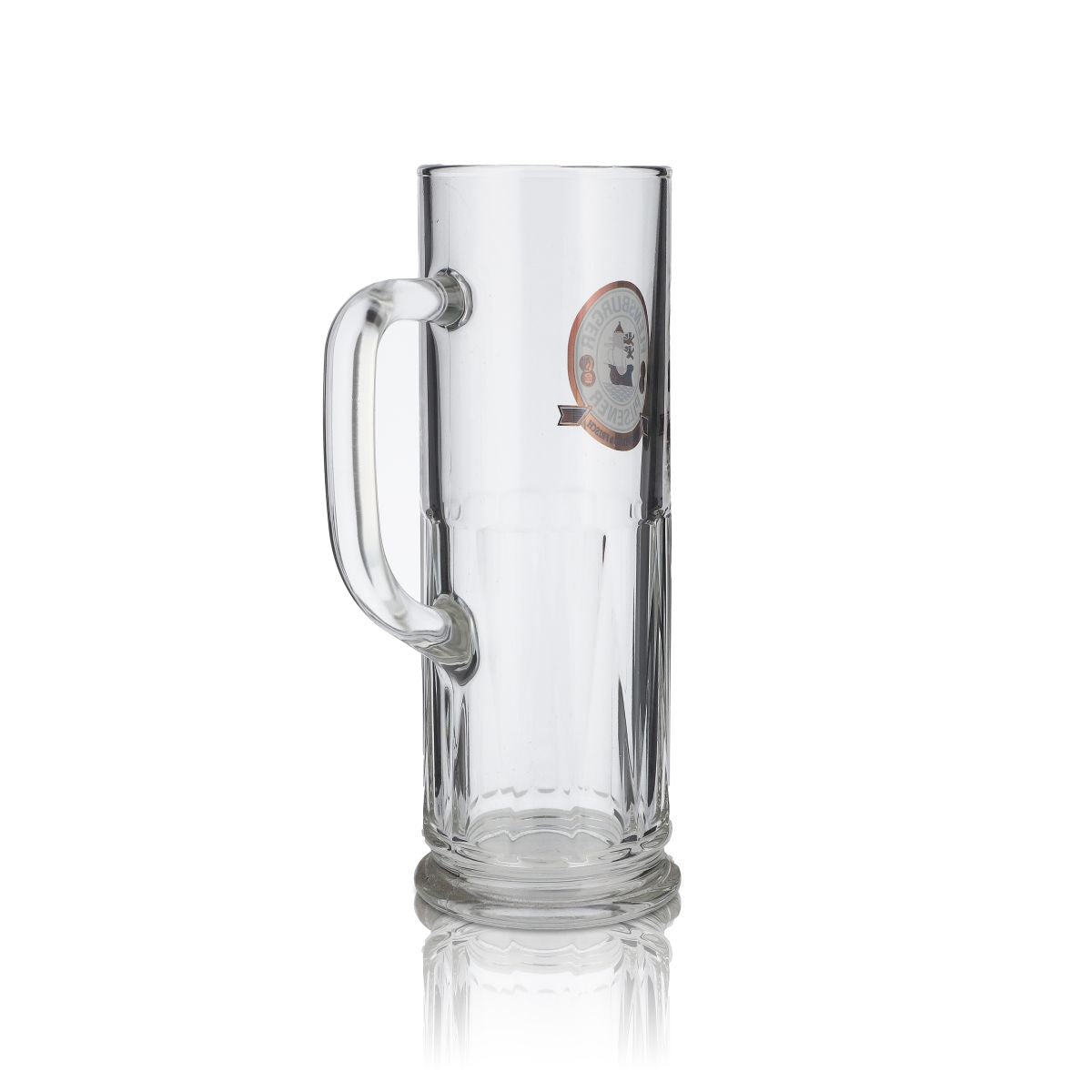 6x Flensburger Glas Bierkrug Bierseidel Biergläser Leopold Seidel - 0,4 – Ansicht 3