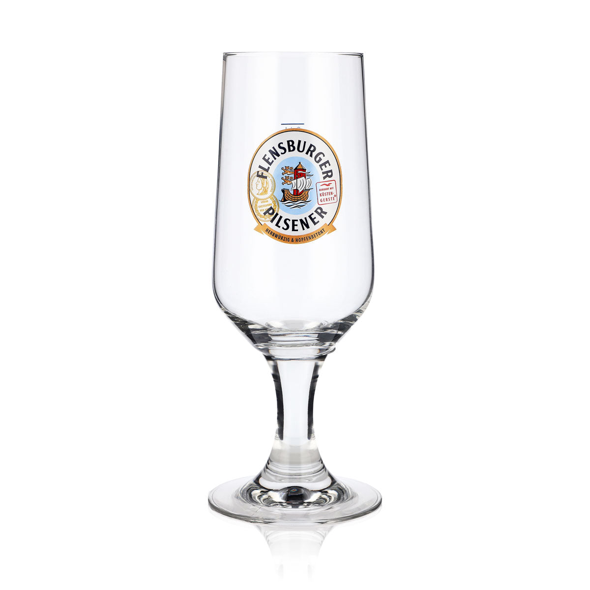6x Flensburger Pokalglas Biergläser 0,4l Gläser Goldrand Ritzenhoff – Ansicht 2
