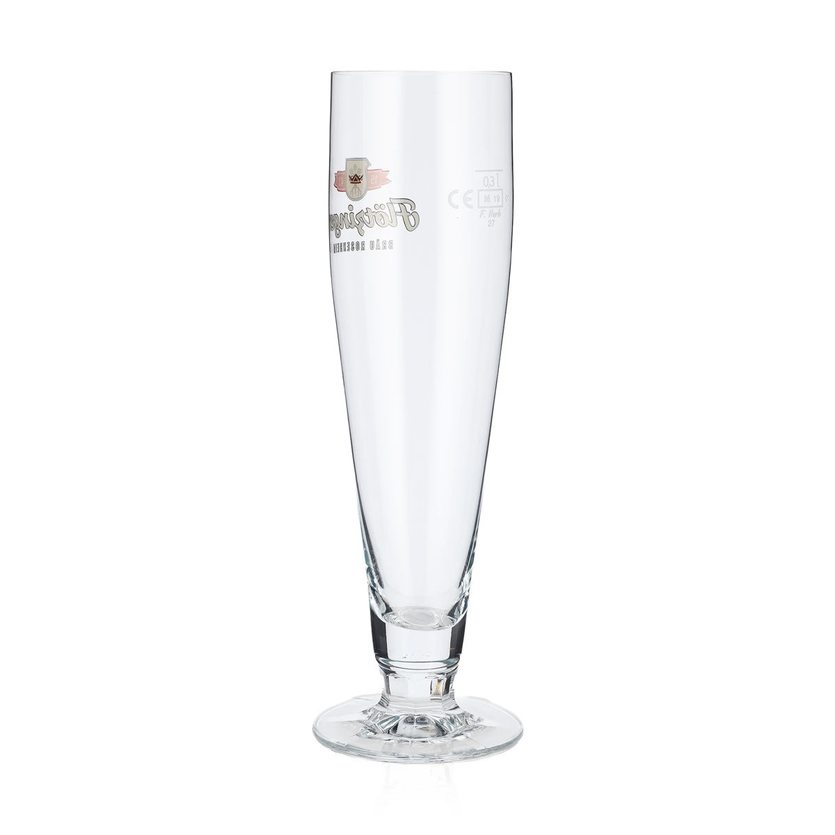 6x Flötzinger Bier Glas 0,3l Pokalgläser Biergläser Ritzenhoff – Ansicht 4