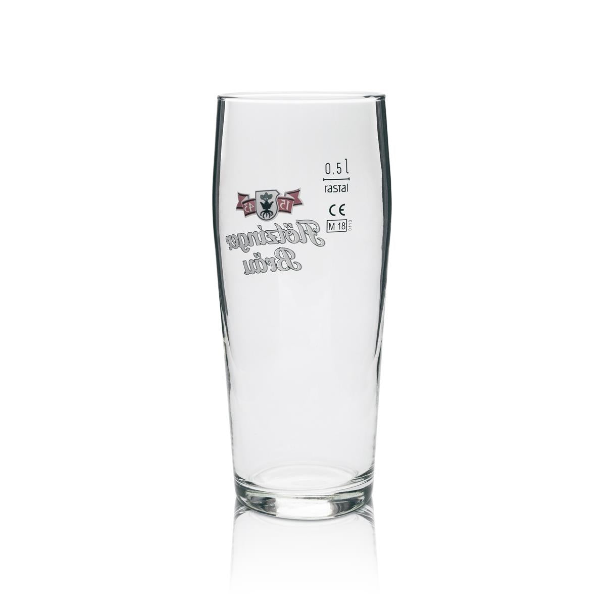 6x Flötzinger Bier Glas 0,5l Willi Rastal – Ansicht 3