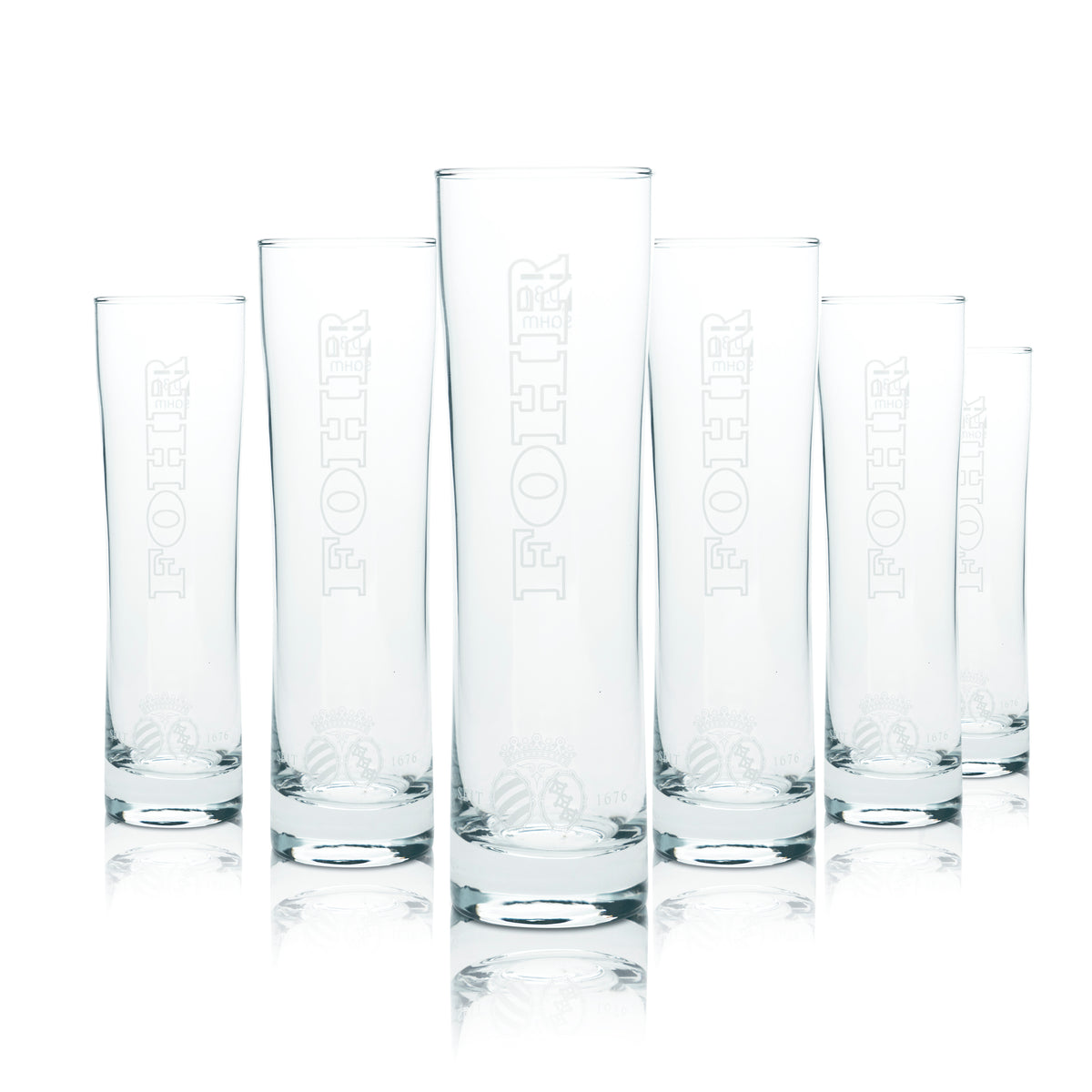 6x Fohr Bier Glas 0,3l Pokal Becher Tulpe Gläser Brauerei Gastro Bar Pils Beer – Ansicht 4