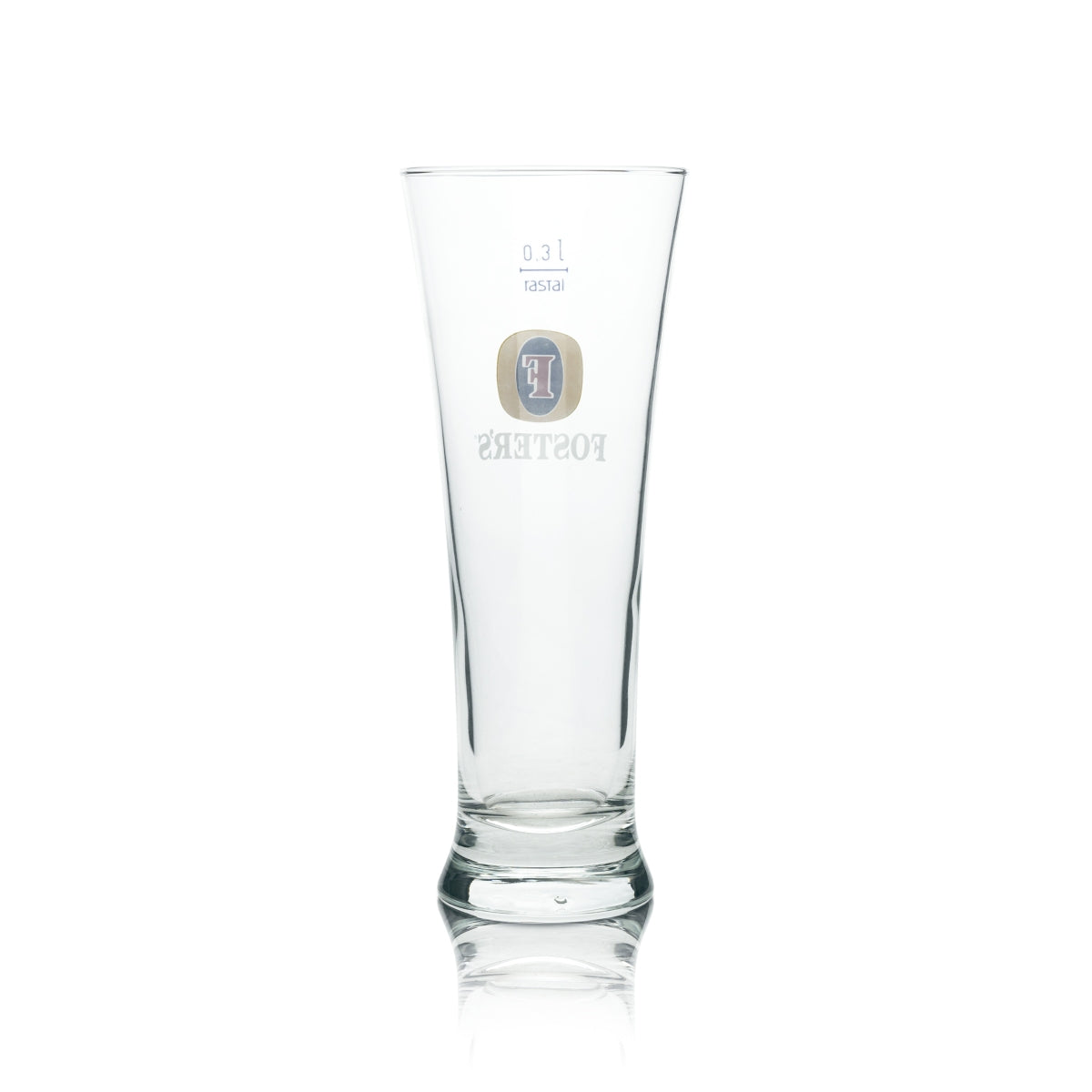 6x Fosters Glas 0,3l Bier Pokal Beer Cup Gläser Australia Gastro Eiche Calibrate – Ansicht 3