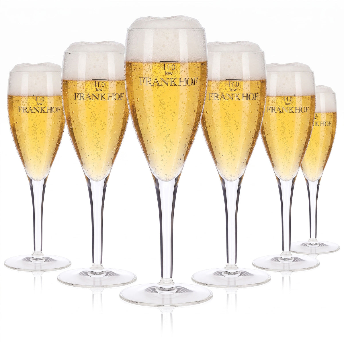 6x Frankhof Sekt Glas 0,1l wol (6er Set)