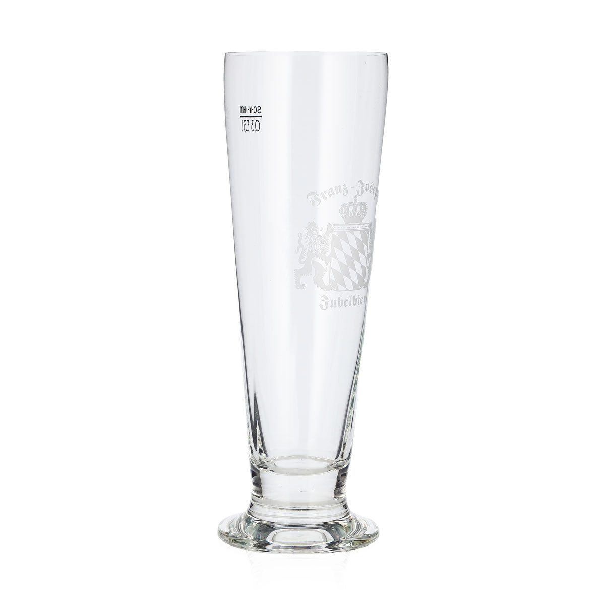 6x Franz Joseph Bier Glas 0,3l Pokal Kontur Jubelbier Sahm (6er Set) – Ansicht 3