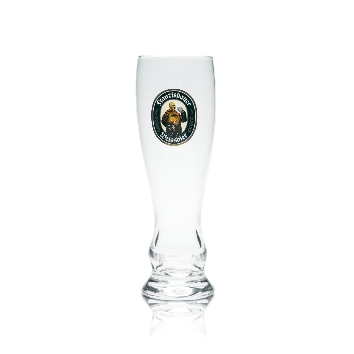 6x Franziskaner Bier Glas 0,1l Miniatur Weißbier Gläser Weizen Hefe Empfang – Ansicht 2