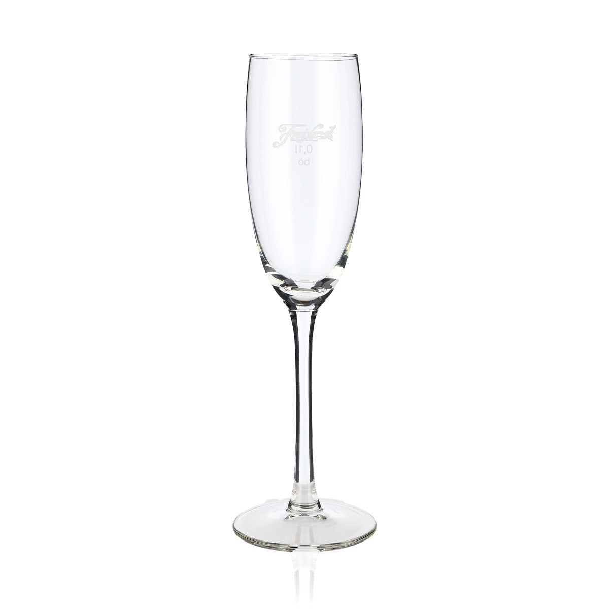 6x Freixenet Sekt Glas Gläser Sektgläser Cava 0,1l Flöte Böckling – Ansicht 2