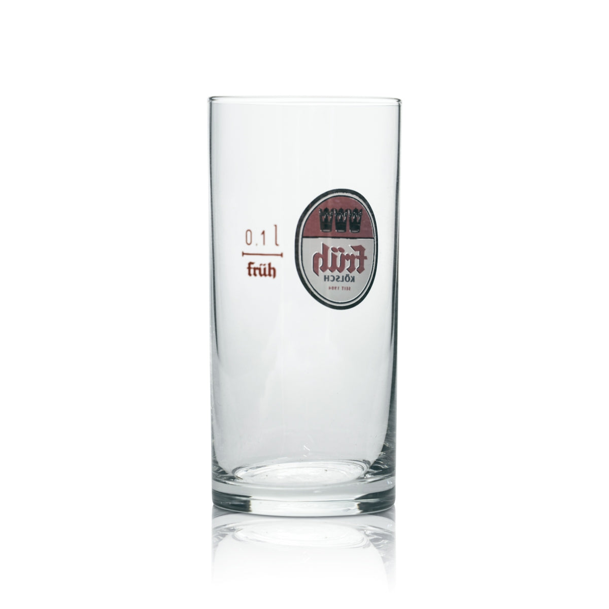 6x Früh Kölsch Bier Glas 0,1l Stange Becher Gläser Brauerei Köln Beer Gastro – Ansicht 3