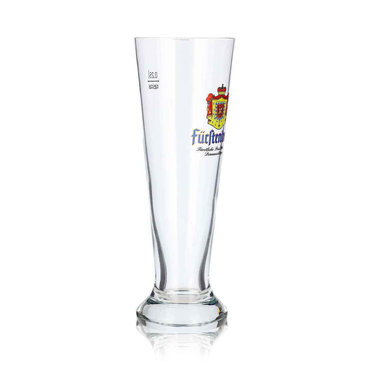 6x Fürstenberg Bier Glas 0,25l Pokal Fürstliche Privatbrauerei Rastal (6er Set) – Ansicht 3