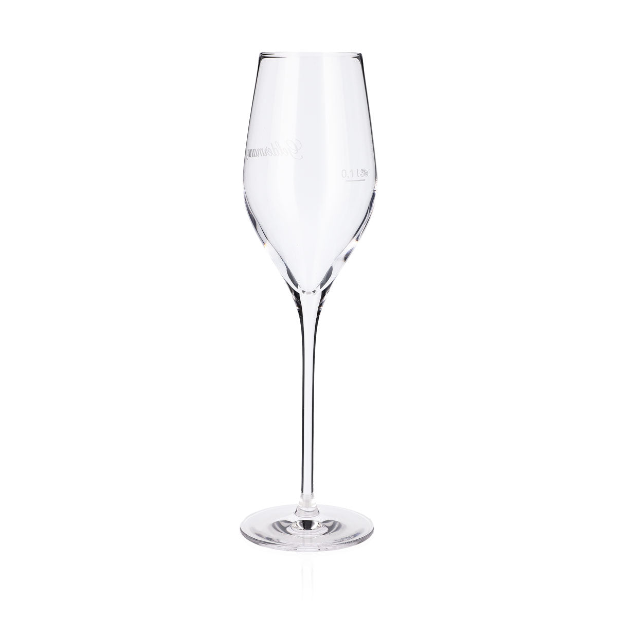6x Geldermann Sekt Glas Stölzle Sektgläser Flöte Eichung auf 0,1l Füllmenge 0,265l langer Stiel – Ansicht 4