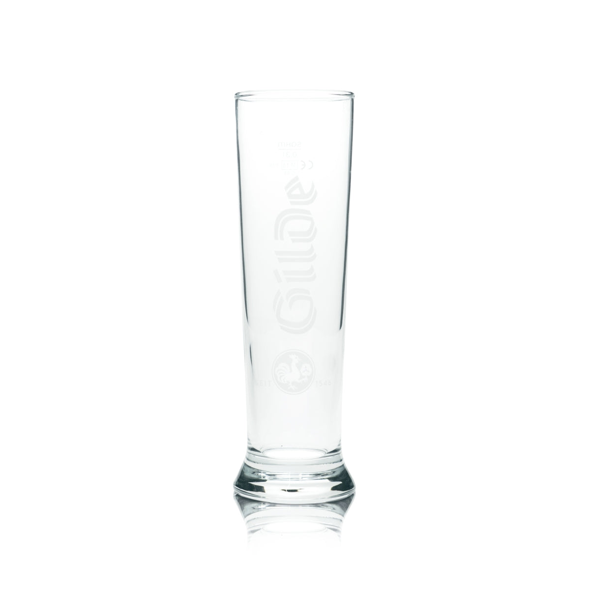 6x Gilde Bier Glas 0,3l Pokal Stange Tulpe Vancouver Gläser Pils Brauerei Bar – Ansicht 2