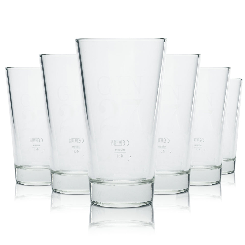 6x Gin 27 Longdrinkglas 0,3l Becher Cocktail Tonic Gläser Gastro CHE Appenzell