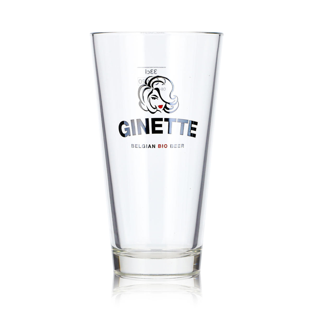 6x Ginette Bier Glas 0,33l Becher Bierglas Willibecher Bierkrug Seidel (6er Set) – Ansicht 2