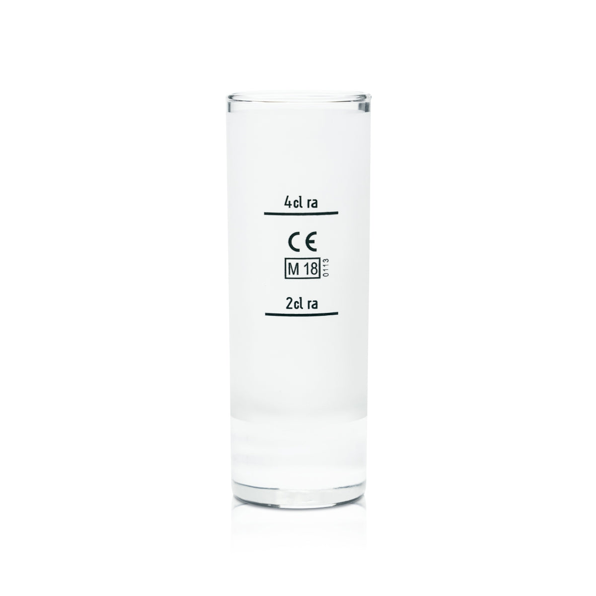 6x Gletscherwasser Likör Glas 4cl Shot Kurze Stamper Schnaps Frosted Gläser Bar – Ansicht 4