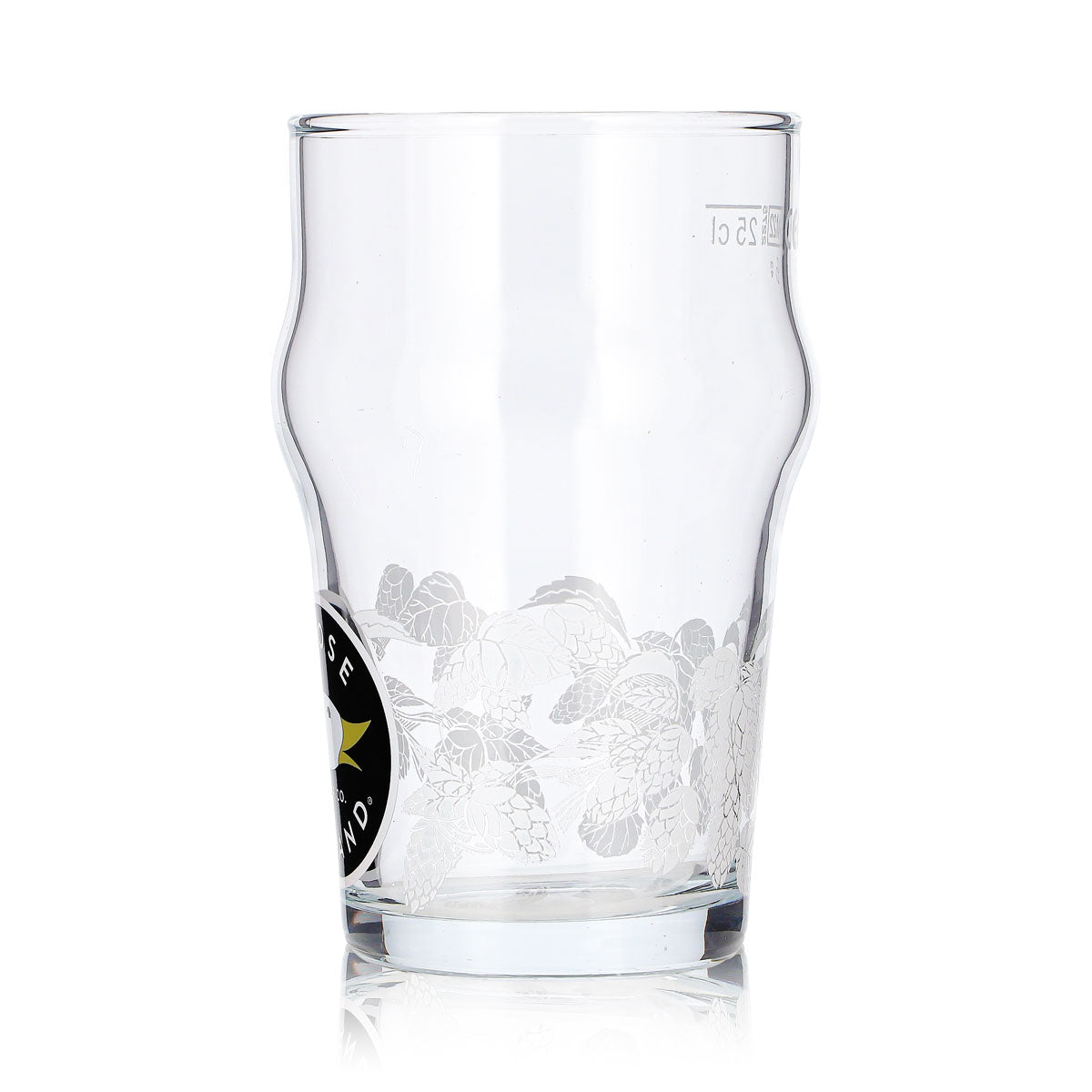 6x Goose Island Bier Glas 0,25l Longdrink Gans Logo Nuss-Motiv Weiß Sahm – Ansicht 6