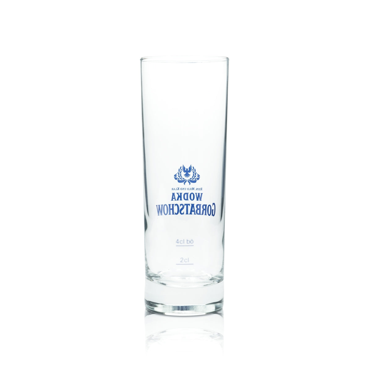 6x Gorbatschow Vodka Glas 0,3l Becher Longdrink Cocktail Rund Schweden Gläser – Ansicht 3