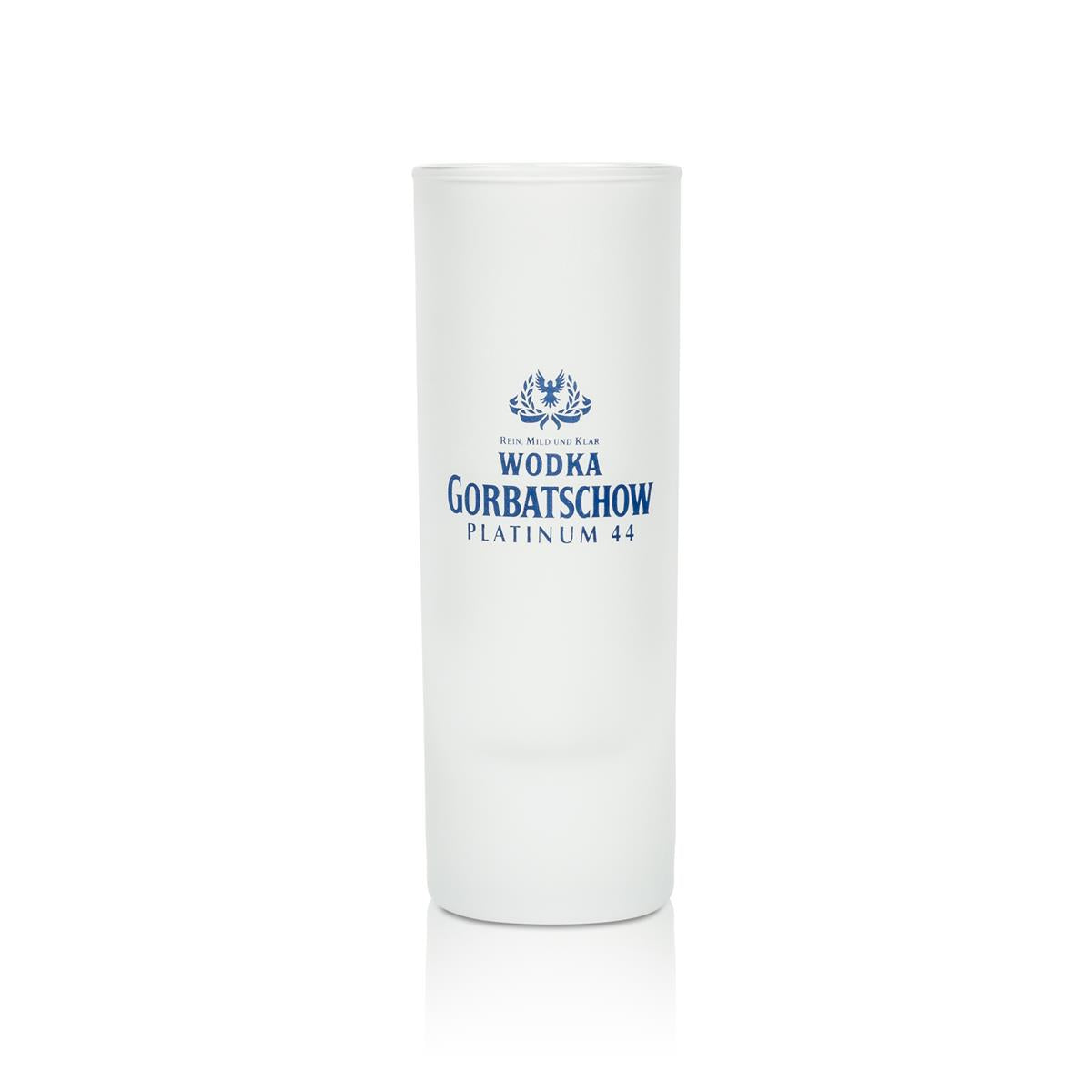 6x Gorbatschow Vodka Gläser 4cl Shot milchglas – Ansicht 2