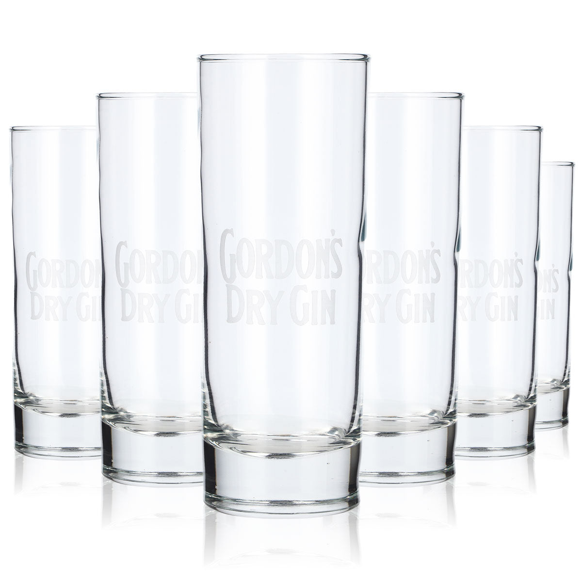 6x Gordons Gin Glas 0,25l Longdrinkglas Cocktailglas Tonic LDG Copa (6er Set)
