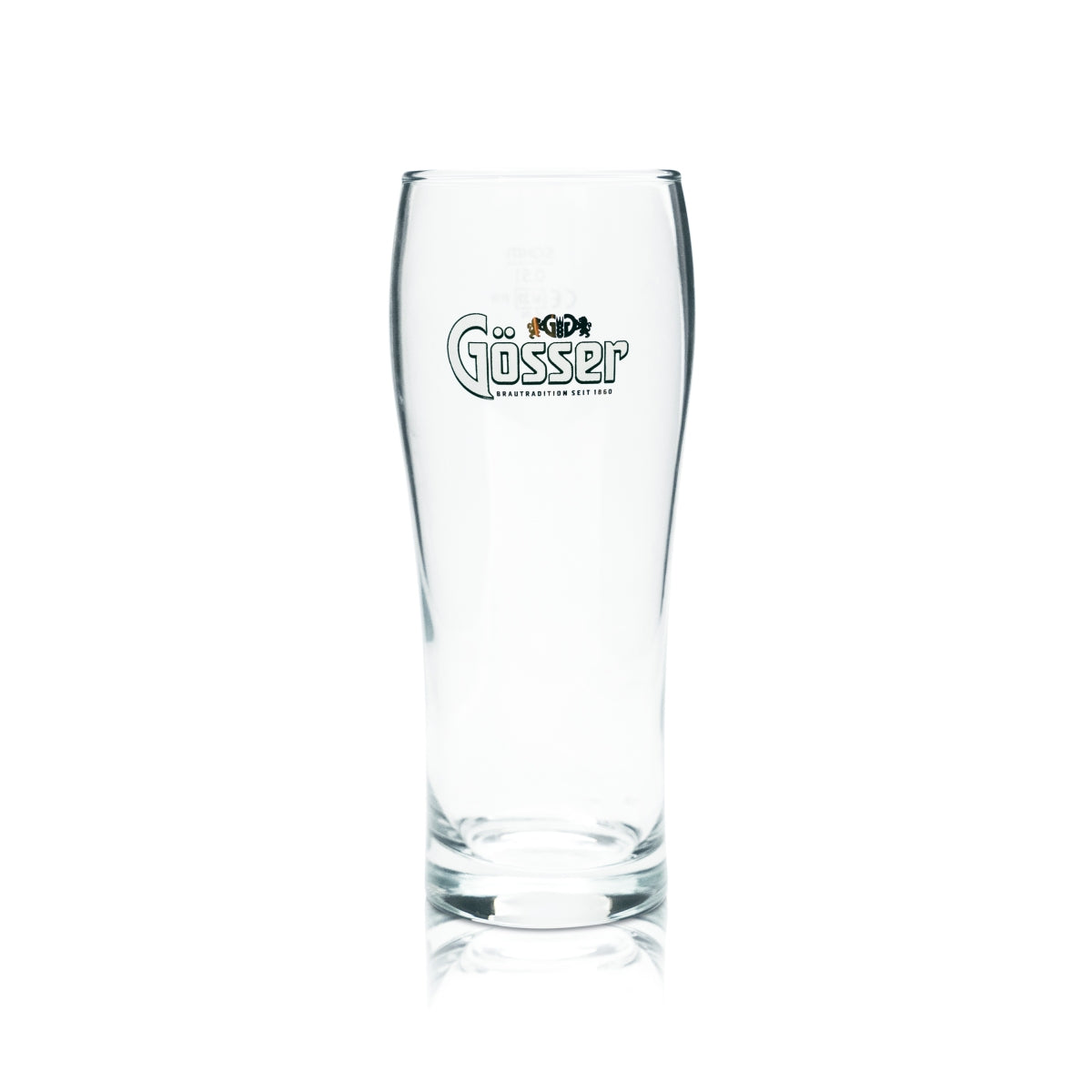 6x Gösser Glas 0,5l Bier Becher Pokal Gläser Geeicht Gastro Österreich Brauerei – Ansicht 2