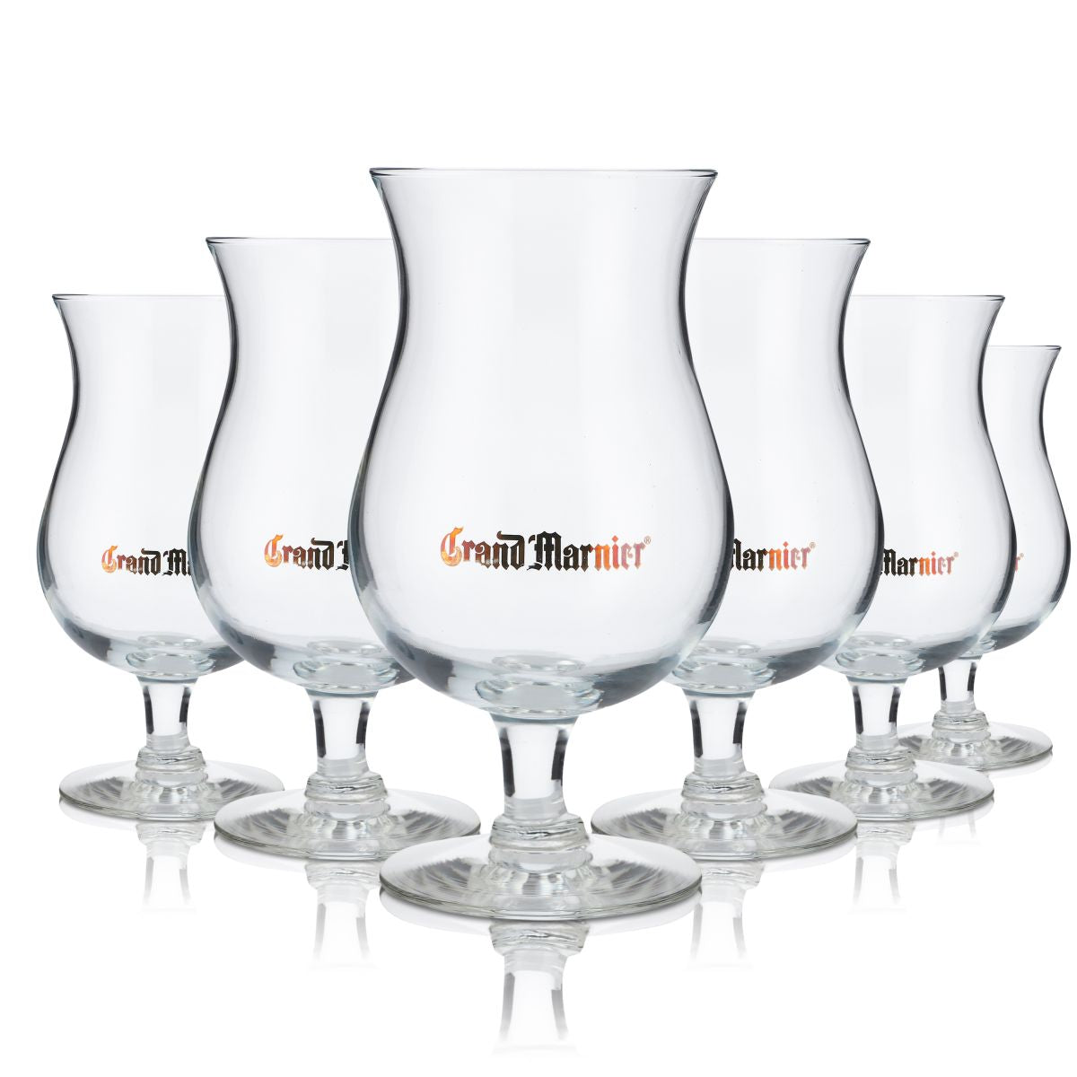 6x Grand Marnier Likörglas 0,38l Schwenker Grand Cru Brandy Weinbrand Gläser Set
