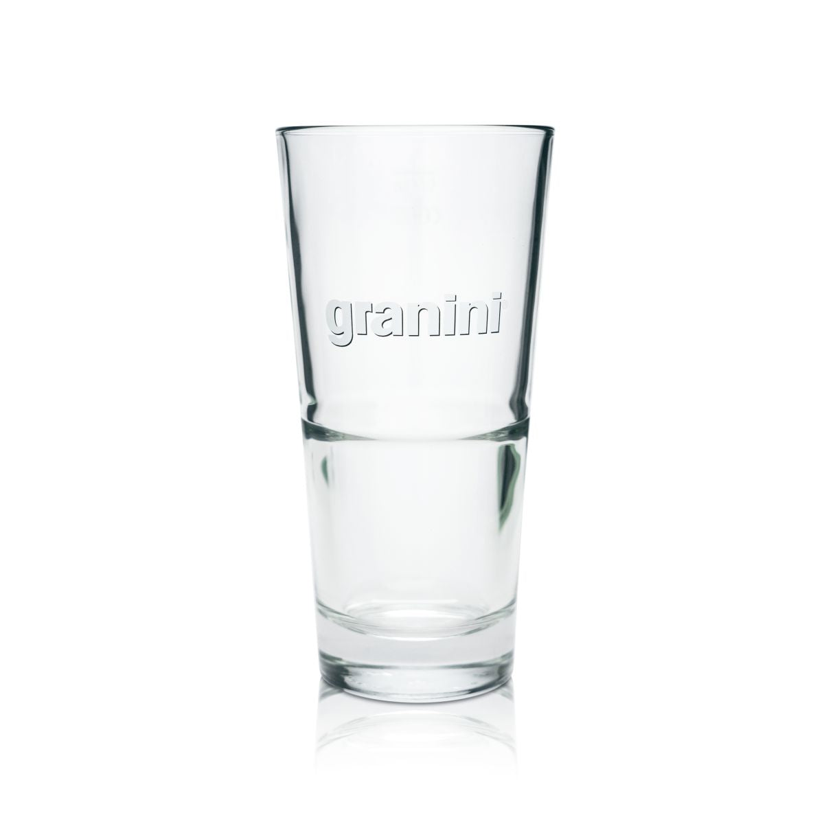 6x Granini Glas 0,5l Longdrinkgläser Cocktailgläser Trinkgläser V-Form Geeicht – Ansicht 2