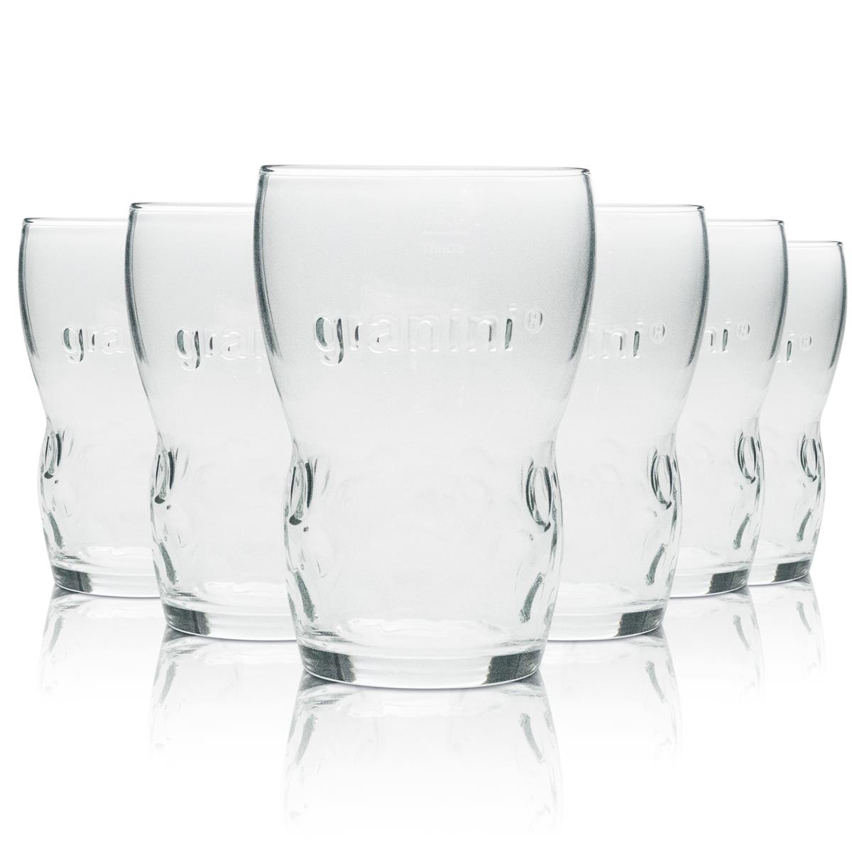 6x Granini Saft Glas Longdrink 300ml Sahm