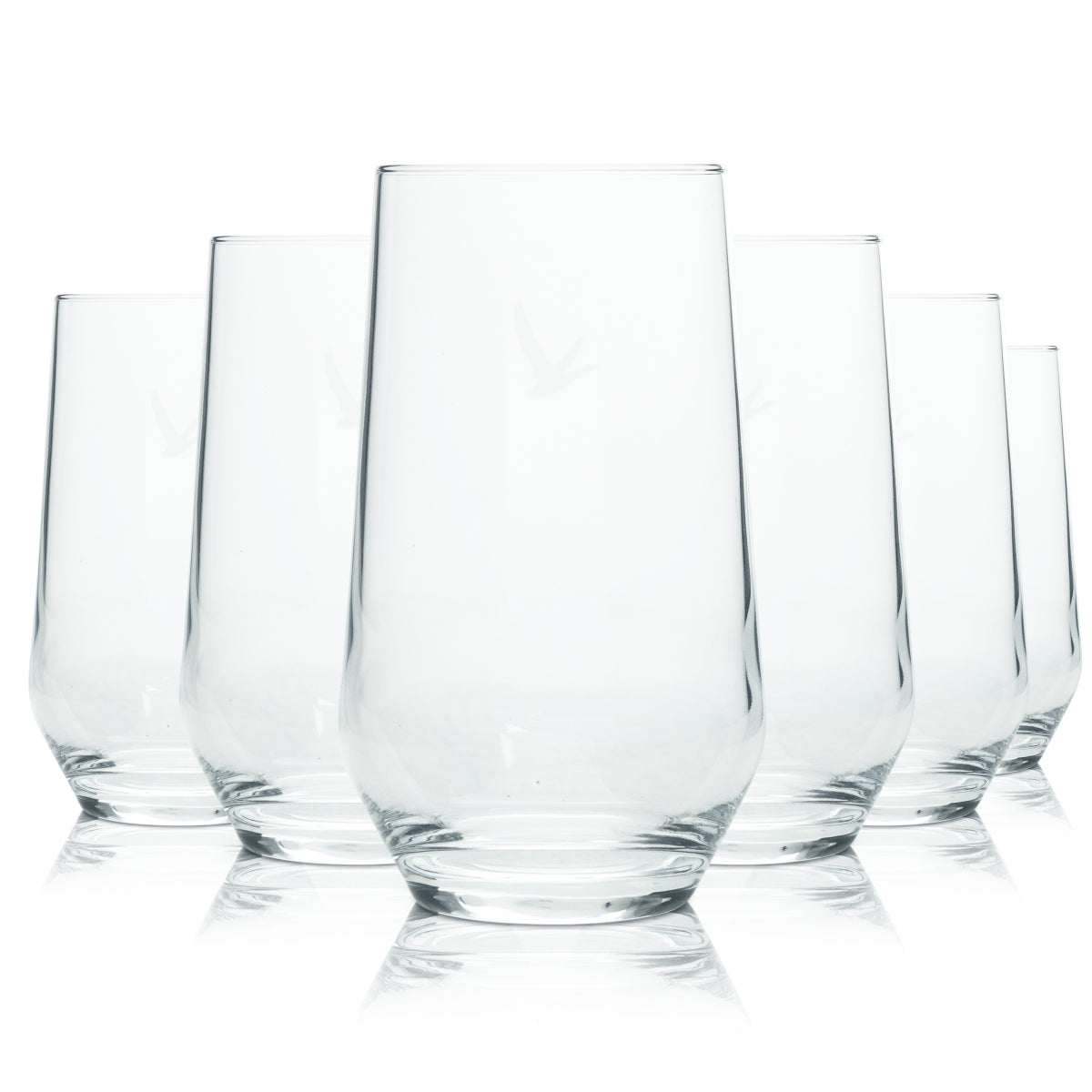 6x Grey Goose Glas 0,4l Longdrink Cocktail Highball Gläser Gastro Kneipe Vodka