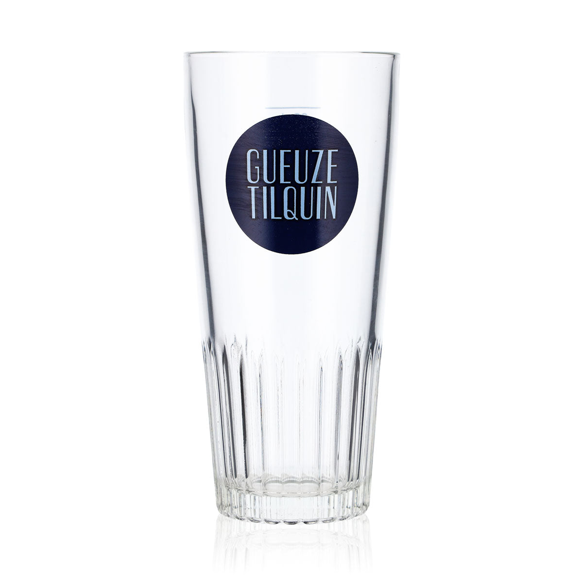 6x Gueuze Bier Glas 0,25l Becher belgische Biergläser Bierglas "Tilquin" – Ansicht 2