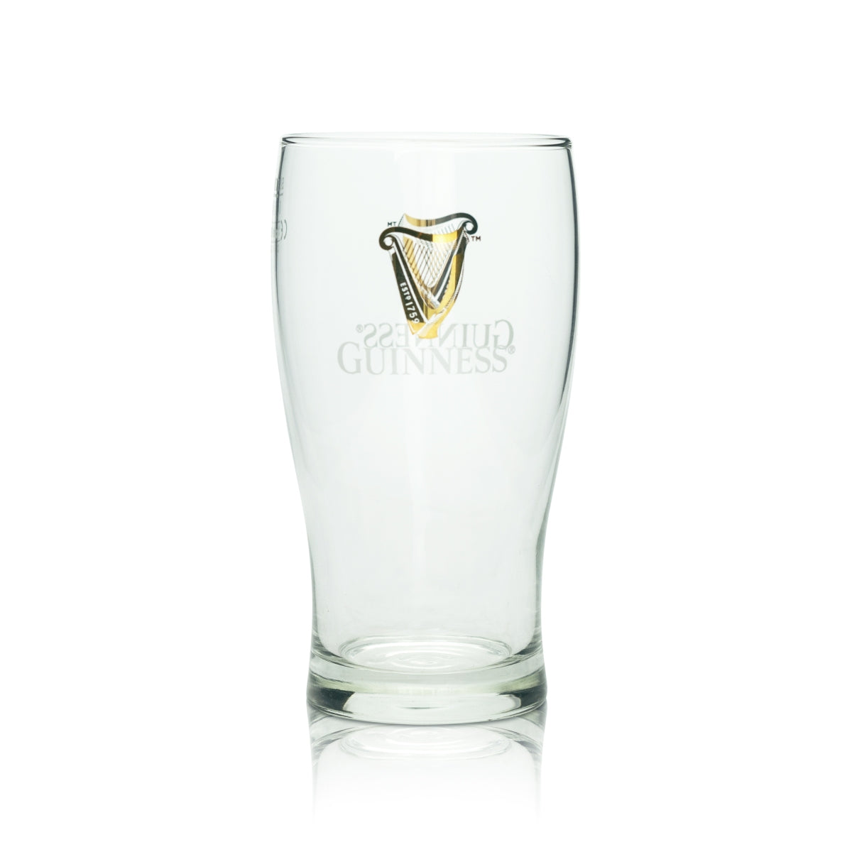 6x Guinness Bier Glas 0,4l Tulip Becher Sahm Gläser Logo Pint Doppel Beer Bar – Ansicht 2