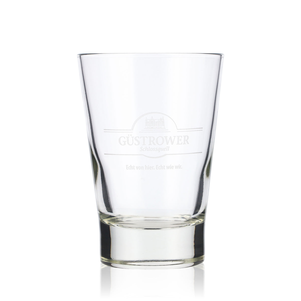 6x Güstrower Wasser Glas Gastro Gläser 0,21l Becher V-Form Libbey York – Ansicht 2