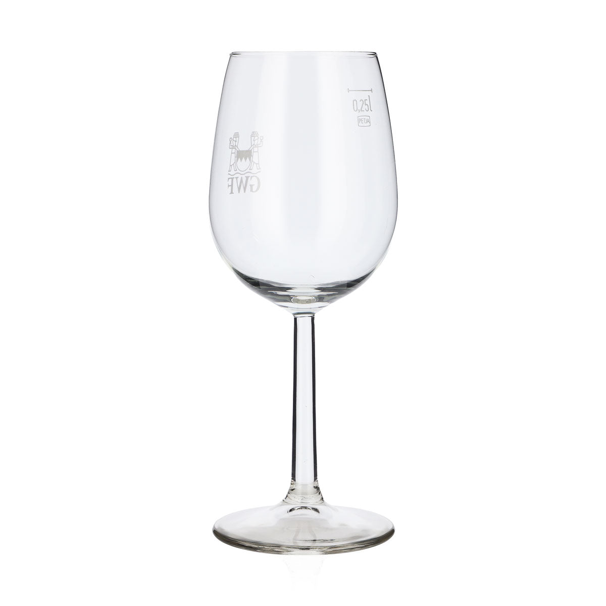 6x GWF Frankenwein Wein Glas Stielglas 0,25l Silbernes Logo Bouquet (6er Set) – Ansicht 4