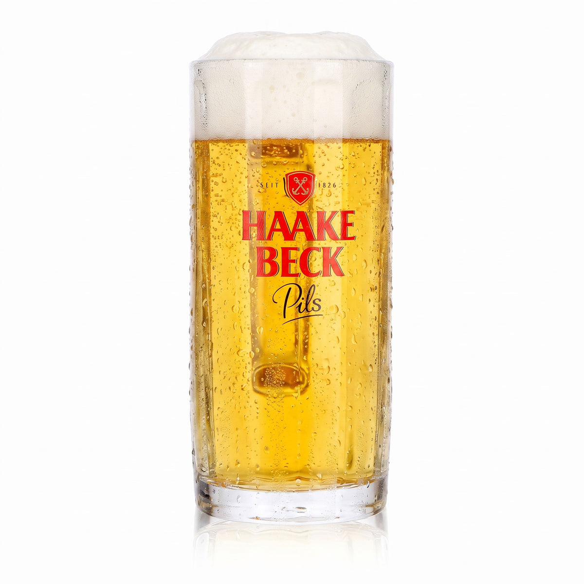 6x Haake Beck Bier Glas 0,2l Krug Sahm Moldau (6er Set) – Ansicht 2