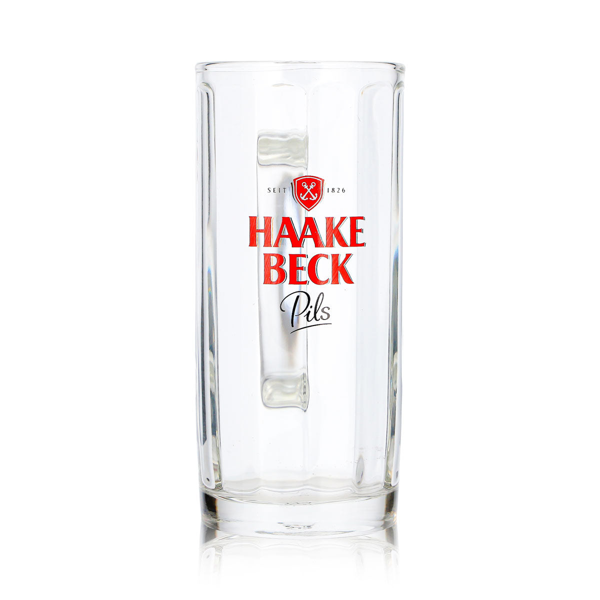 6x Haake Beck Bier Glas 0,2l Krug Sahm Moldau (6er Set) – Ansicht 3