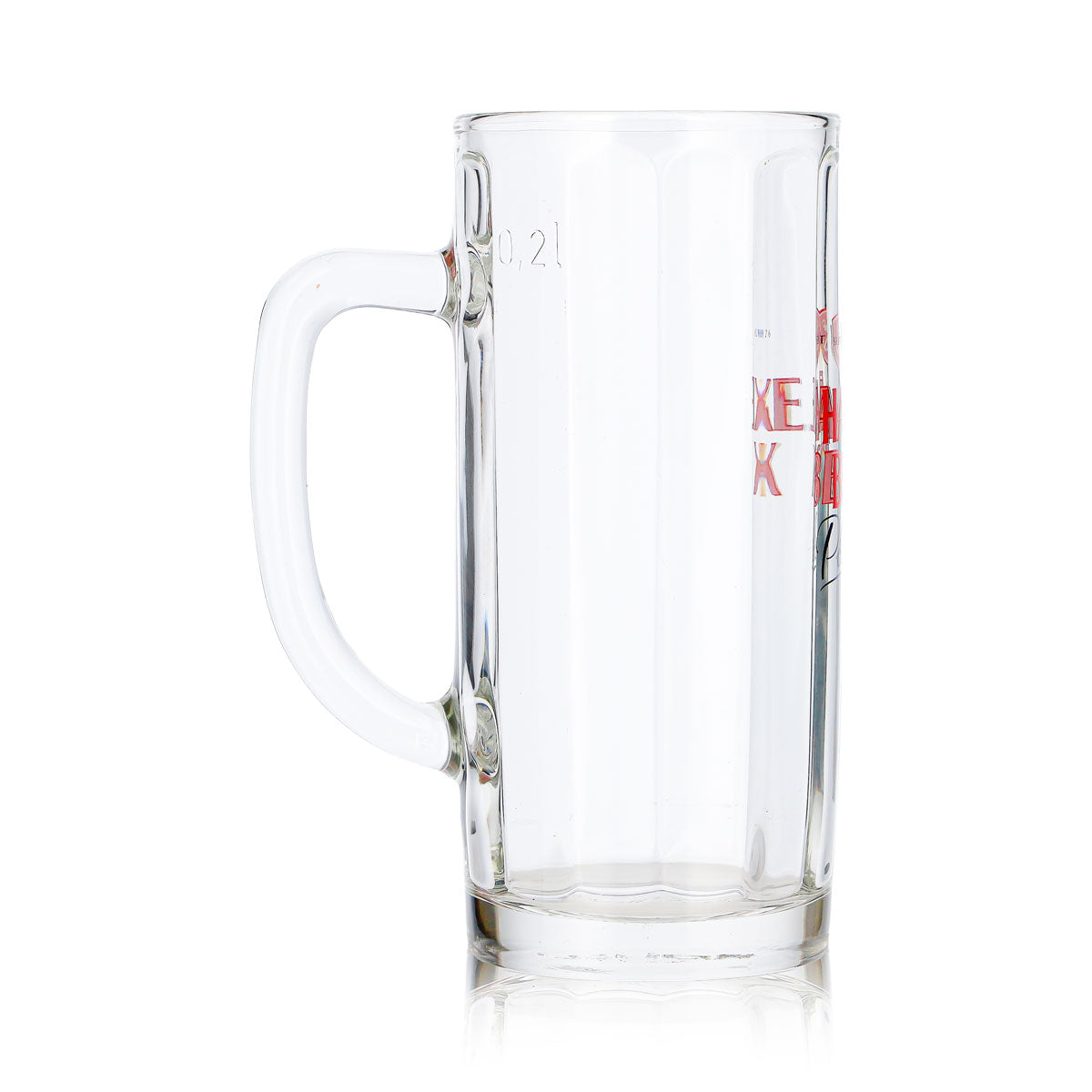 6x Haake Beck Bier Glas 0,2l Krug Sahm Moldau (6er Set) – Ansicht 5