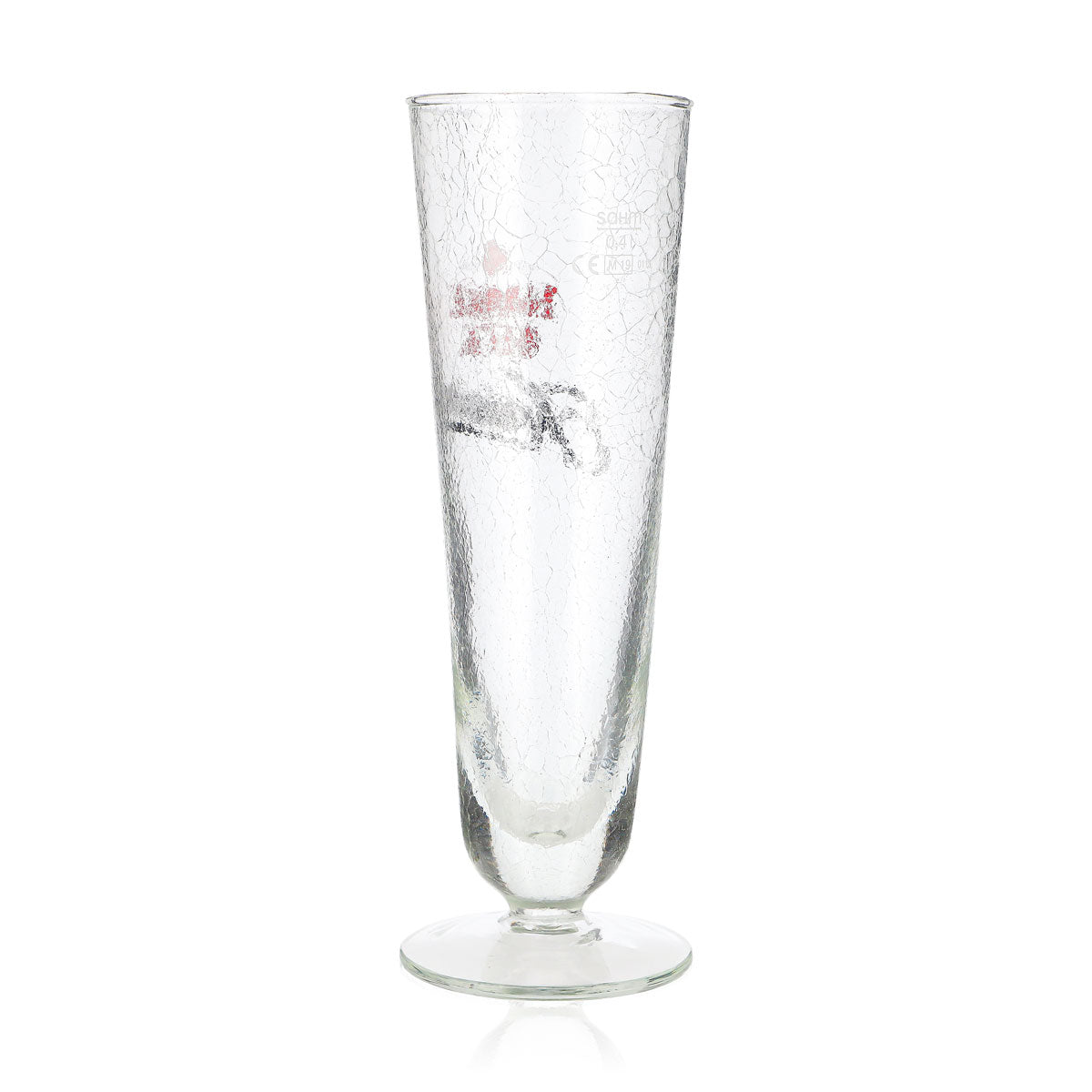 6x Haake Beck Bier Glas 0,4l Pokal Kräusen (6er Set) – Ansicht 4