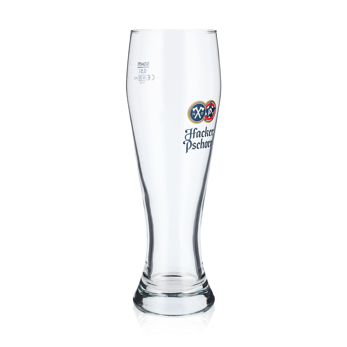 6x Hacker Pschorr Bier Glas 0,5l Weißbierglas "Spitzingsee"-Design Rastal – Ansicht 3