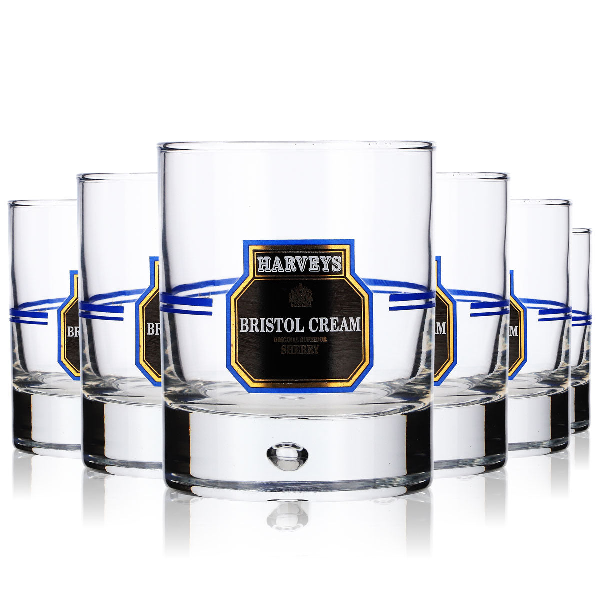 6x Harvey Likörglas Tumbler Gläser 0,2l "Bristol Cream" – Ansicht 5